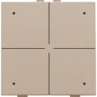NIKO - Vierfach Taster mit LEDs und Komfort Sensoren für Niko Home Control, c