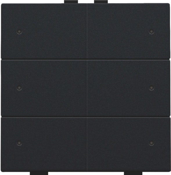 NIKO - Sechsfach Taster mit LEDs und Komfort Sensoren für Niko Home Control,