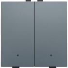 NIKO - Zweifach Taster mit LEDs und Komfort Sensoren für Niko Home Control, b