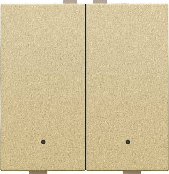 NIKO - Zweifach Taster mit LEDs und Komfort Sensoren für Niko Home Control, g