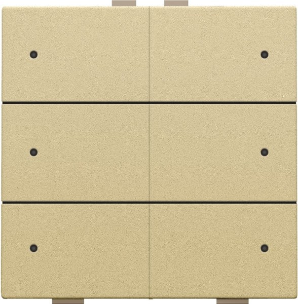 NIKO - Sechsfach Taster mit LEDs und Komfort Sensoren für Niko Home Control,