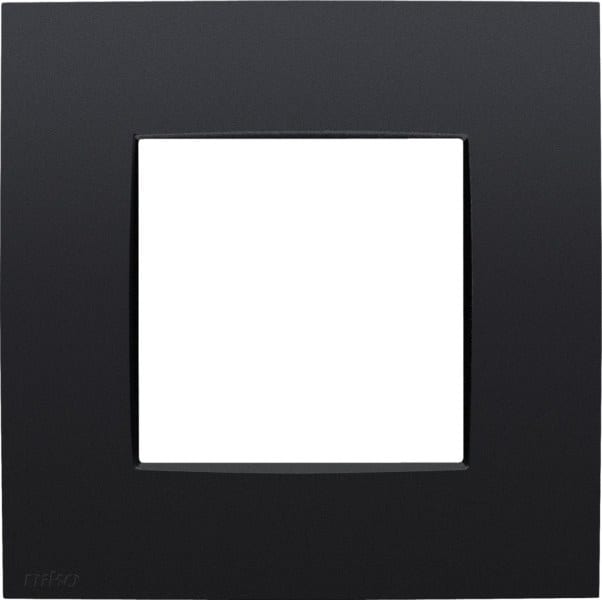 NIKO - Einfach Rahmen, Niko Intense matt black coated