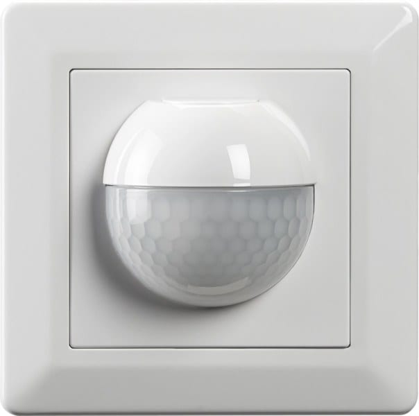NIKO - Bewegungsmelder, 230 V, 9 m, 180°, IP40, Wandmelder, für Unterputzdose
