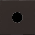NIKO - Abdeckung für einfachen Koaxialanschluss für TV, dark brown coated