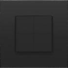 NIKO - Niko Dimmschalter für Hue System, Niko Intense matt black coated