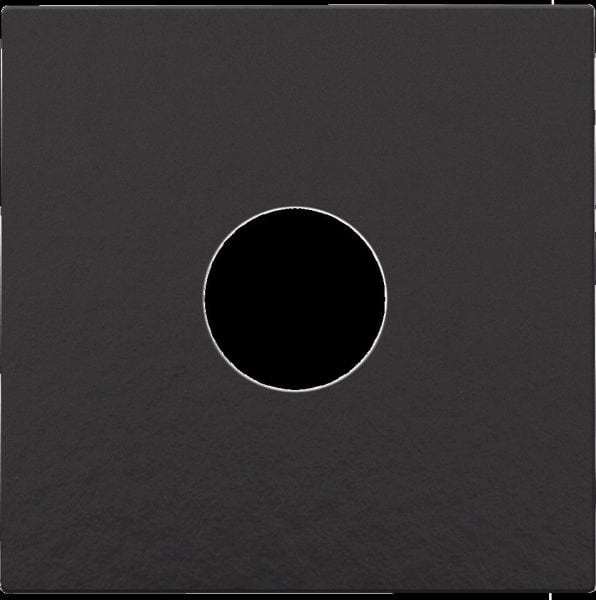 NIKO - Abdeckung für einfachen Koaxialanschluss für TV, piano black coated