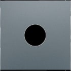 NIKO - Abdeckung für einfachen Koaxialanschluss für TV, blue grey coated