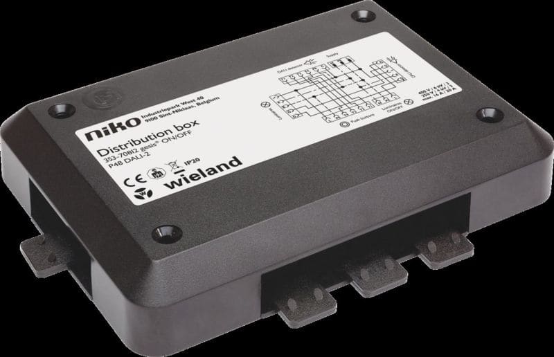 NIKO - Wieland gesis® Verteilerbox, EIN/AUS, P48 DALI 2