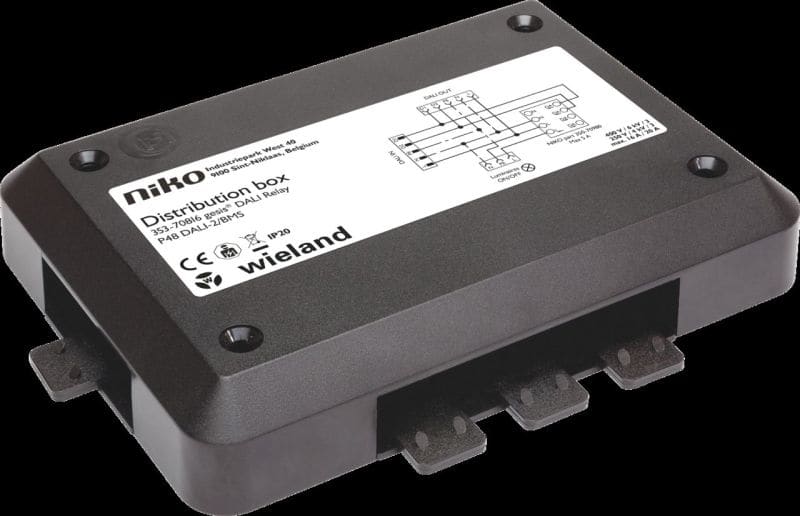 NIKO - Wieland gesis® Verteilerbox, DALI Relais, P48 DALI 2/BMS