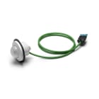 NIKO - Präsenzmelder P46LR, DALI 2, Sekundär und BMS, 32 37 m, 360°, für Deckeneinbau (SnapFit), Wieland gesis® 2 m Kabel mit 5 poligem Stecker, we