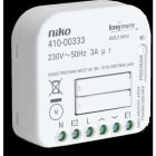 NIKO - RF Empfänger für Motoransteuerung, 230 V, 2 N.G. Kontakte, Unterputz