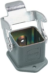 HARTING - Anbaugehäuse Han 3A Zinkdruckguss mit Querbügel