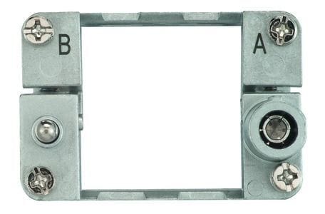 HARTING - Gelenkrahmen für 2 Module Baugröße 6B (bedruckt A..B)