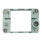 HARTING - Gelenkrahmen für 2 Module Baugröße 6B (bedruckt A..B)