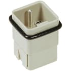 HARTING - Han Q Stifteinsatz 5-pol. Crimpanschluss 6A Baugr.3A