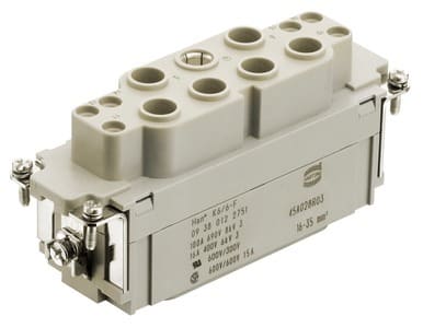 HARTING - Han K 6/6-F  100 AMP/16-35QMM