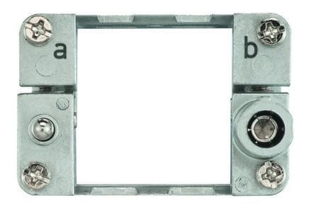 HARTING - Gelenkrahmen für 2 Module Baugröße 6B (bedruckt a..b)