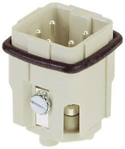 HARTING - Han A Stifteinsatz 4-polig Schraubanschluss 10A Baugr.3A