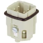 HARTING - Han A Stifteinsatz 4-polig Schraubanschluss 10A Baugr.3A