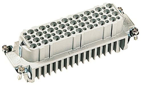 HARTING - Han D Buchseneinsatz 64-polig f. Crimpkontakte 10A Baug.24B