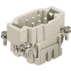 HARTING - Han ES Stifteinsatz 6-polig Federzuganschluss 16A Baugr.6B