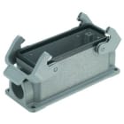 HARTING - Sockelgehäuse Han 24B Aludruckguss nied.Bauf. 1xM25 seitlich