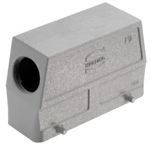 HARTING - Tüllengehäuse Han 24B Aludruckguss hohe Bauf. 1xM32 seitlich