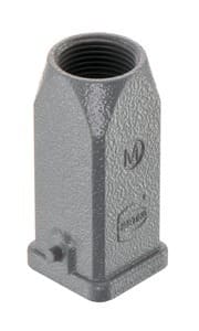 HARTING - Tüllengehäuse Han 3A Zinkdruckguss und Dicht. 1xM20 gerade