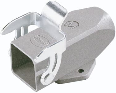 HARTING - Sockelgehäuse Han 3A Flantsch offen Zinkdgu. Längsb. 1xM20
