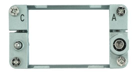 HARTING - Gelenkrahmen für 3 Module Baugröße 10B (bedruckt A..C)