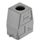 HARTING - Tüllengehäuse Han 6B Aludruckguss hohe Bauf. 1xM32 gerade