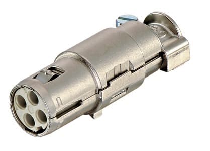 HARTING - Han 4 Quintax Buchseneinsatz 4-polig 0,14-2,5 mm² 10A