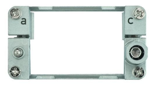 HARTING - Gelenkrahmen für 3 Module Baugröße 10B (bedruckt a..c)
