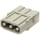 HARTING - Han C axialer Stifteinsatz 3-polig Schraubanschluss 40A