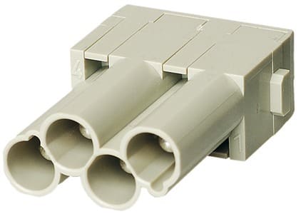 HARTING - Han CC Protected Stifteinsatz 4-polig Crimpanschluss 40A