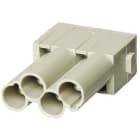HARTING - Han CC Protected Stifteinsatz 4-polig Crimpanschluss 40A