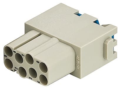 HARTING - Han EE Buchseneinsatz 8-polig Quick-Lock Anschluss 16A