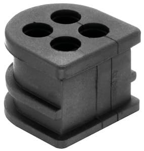 HARTING - Dichtung f. Split Hood, 4x f. OD 6mm