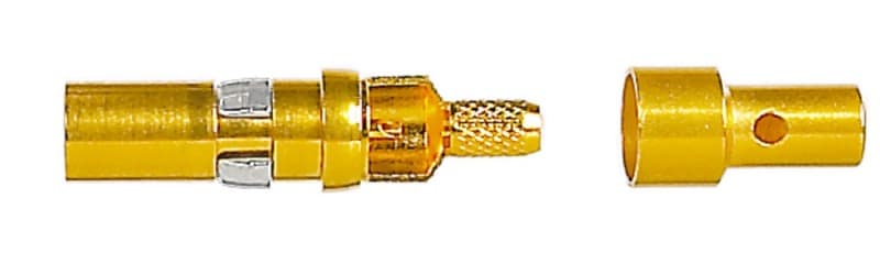 HARTING - DIN-Signal coax m, Löt/crimp 50Ohm