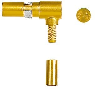 HARTING - DIN-Signal coax m, Löt/crimp 50Ohm