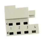 HARTING - DIN-Power frontbracket left shell D20