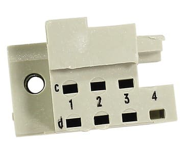 HARTING - DIN-Power Rastelement B links,cod