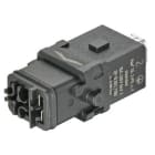 HARTING - Han 1A-3+PE-c-f geschirmt