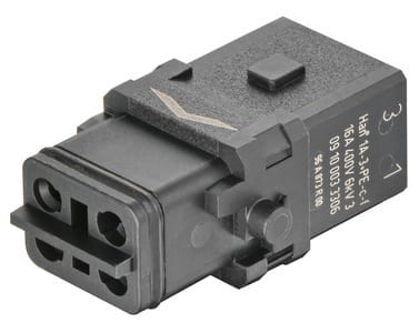 HARTING - Han 1A-3+PE-c-f