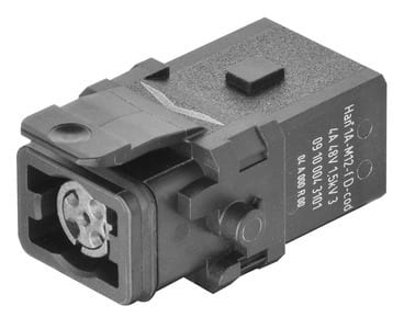HARTING - Han 1A-M12-f D-coded, Clip