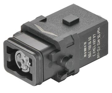 HARTING - Han 1A-M12-f D-coded