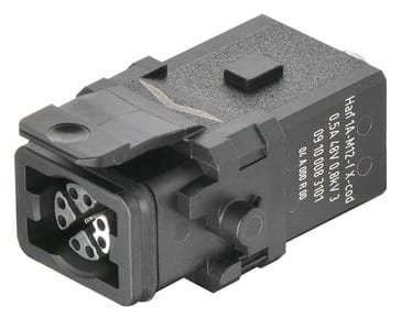 HARTING - Han 1A-M12-f X-coded, Clip