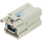 HARTING - Han Brid-Firewire-F Wanddurchführung