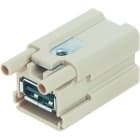 HARTING - Han Brid-USB-F Wanddurchführung