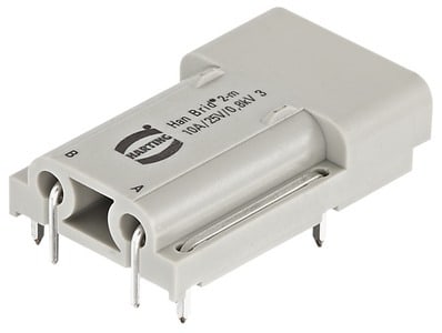 HARTING - Han Brid-sti-lp Cu-Bus-Modul(G) bestückt